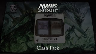 Magic The Gathering Core Set 2015 Fate amp Fury TwoPlayer Clash Pack [upl. by Icnarf]