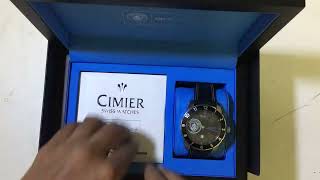 QNET Manchester City CiMiER Swiss made Watch  2700 Limited edition Unboxing [upl. by Holleran]