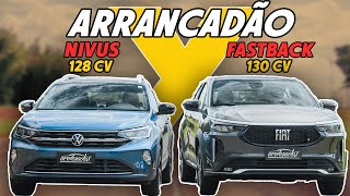 FASTBACK x NIVUS NA ARRANCADA Qual SUV cupê com motor 10 turbo anda mais  Arrancadão 93 [upl. by Hsevahb]