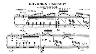 WeinbergerChasins  Shvanda Fantasy AudioSheet Pizarro [upl. by Aivull]