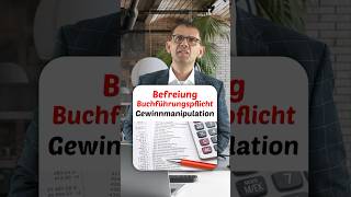 Befreiung von der Buchführungspflicht 2024  Bilanzierung vs EÜR  steuern buchführung [upl. by Weisberg]