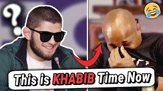 KHABIB But COMEDY Mode Turned ON  Funny Moments 🤣🤣 [upl. by Valaree]