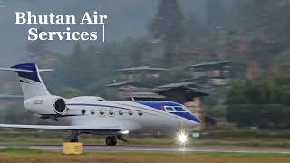 Gulfstream G500 taking Off from Paro International Airport [upl. by Asuncion]