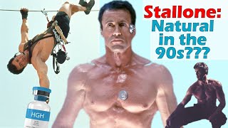 Was Stallone quotNaturalquot in the 1990s  Physique Breakdown on Demolition Man Cliffhanger Specialist [upl. by Ibbie616]