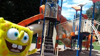 Spongebob Adventures Playground Hide and Seek Fun [upl. by Garfield]