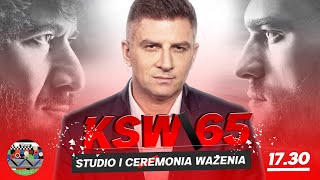 KHALIDOV VS SOLDIĆ OKO W OKO  WAŻENIE KSW 65  STUDIO MATEUSZ BOREK I GOŚCIE [upl. by Kcaj903]