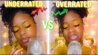 ASMR✨UNDERRATED VS OVERRATED TRIGGERS 🤫🥱✨ SO TINGLY THOUGH 💛 [upl. by Essinger]