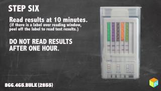 ORALCUBE  One Step Drug Test Procedure [upl. by Barker675]