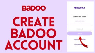 Badoo Sign Up 2024 How to Create Badoo Account [upl. by Enialedam]