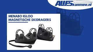 Menabo Igloo  Magnetische Skidragers 2 paar skis  Alleskanmeenl [upl. by Eidson]