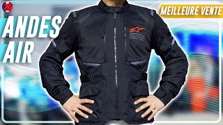 Blouson de moto ALPINESTARS Andes Air Drystar ☀️🏍️ VENTILÉE [upl. by Maclay]