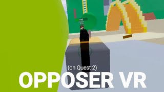 DONT TRUST ANYONE  Opposer VR  Roblox VR [upl. by Paynter]