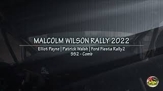 Malcolm Wilson Rally 2022  Elliot Payne  Onboard SS2 [upl. by Neeham438]