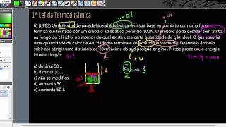 1ª Lei da Termodinâmica [upl. by Nerland]