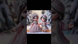 Jai shree krishna Radhe Radhe shortvideo viralvideo cute [upl. by Eceinart]