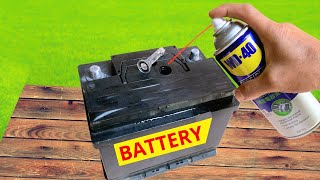 New old battery instantly in just 1 minute Excellent repair surprises experienced drivers [upl. by Seymour497]