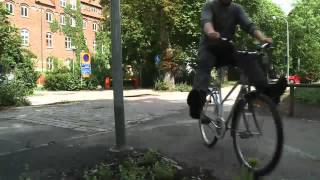 Så långt kan du rulla på cykel i Lund [upl. by Annaerdna]