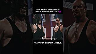 THE Brothers of Destruction ☠️👿  Wait for the reincarnation move😬☠️ wwe edit shortsfeed [upl. by Wheelwright]