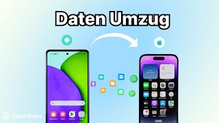 Kontakte von Android auf iPhone übertragen  Wechsel von Android zu iPhone Auf iOS übetragen [upl. by Sapowith]