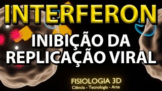 Interferon  Inibição da replicação viral [upl. by Etnoled]