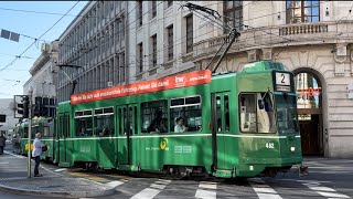 Tramverkehr in Basel am 6 September 2024  Straßenbahn Basel Schweiz [upl. by Alena]