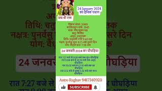 Aaj Ki Tithi January 24 2024 astrolagy auspiciousday astrology astrolgy motivation astrogyan [upl. by Aelaza]