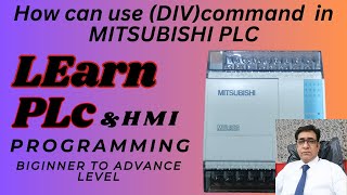 how can useDIVcommand in Mitsubishi plc [upl. by Joe]