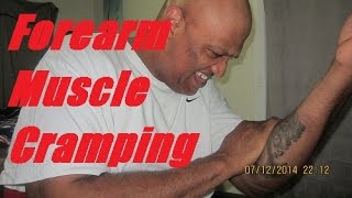 Forearm Muscle Cramping  Fasciculation Syndrome [upl. by Philana]