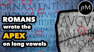 Romans did write with macrons Video essay on Latin Apices amp Hidden Quantity [upl. by Winchell]