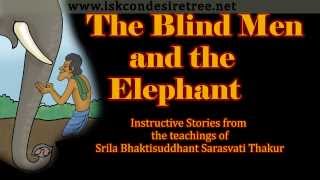 Illustrated Story  The Blind men and Elephant [upl. by Inavoj]