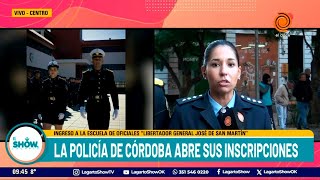 👮Comenzó la inscripción de ingreso a la escuela de oficiales de la policía de Córdoba👮‍♀️ [upl. by Estus]