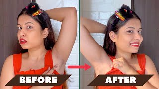 How I Shave My UnderarmsEffortless Armpit Hair Removal Routine [upl. by Thorman]