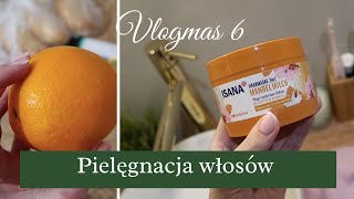 Pielęgnacja włosów amp Food haul VLOGMAS 6 [upl. by Anahpets]