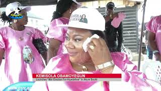 Ondo 2024 Kemisola Obamoyegun launches win election for Aiyedatiwa in Akure south [upl. by Ad]