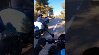 Deux jeune en moto veulent marrêter 😰 motard motovlog fail bikelife [upl. by Malca]