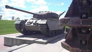 Calgary Military Museum  Tanks Part 1 [upl. by Akcimehs]