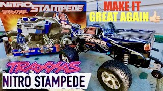 Traxxas Nitro Stampede  Purchase and Overview  Factory Dual Exhaust and Its All ORIGINAL  WOW [upl. by Anawaj]