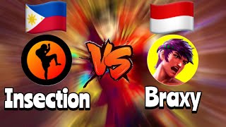 INSECTION VS BRAXY  Who is the best Chou player PART 1 [upl. by Novaat]