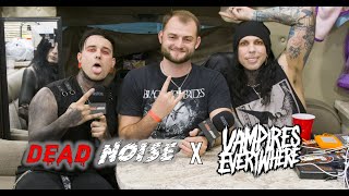 Interview  Vampires Everywhere on New Single quotGhostquot Touring w Alesana  More [upl. by Adamski]