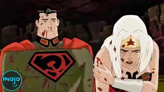 Top 30 Most Shocking Moments in DC Animated Movies [upl. by Daenis]