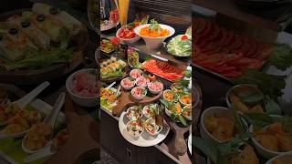 Unlimited Buffet With 30 Items explore food 1m streetfood reels kolkata buffet biryani [upl. by Jephthah]