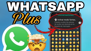 ✅ WHATSAPP PLUS Nueva ACTUALIZACIÓN  YA FUNCIONA SIN VINCULAR 🤯 [upl. by Sianna]