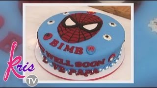 Bimbys Spiderman Cake [upl. by Delaryd1]