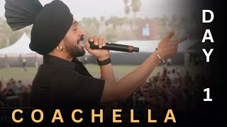 Diljit Dosanjh Live at Coachella Concert Full Show Vlog day 1 Born to Shine [upl. by Toma170]