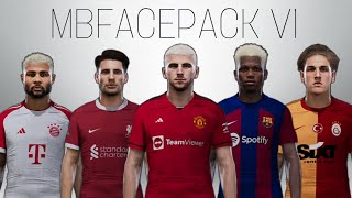 NEW FACEPACK V1 PES 20212020 Sider pes2021 facepack face [upl. by Almeria]