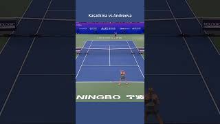 2024 Ningbo Open F Kasatkina vs Andreeva 60 46 64 tennis wta highlights [upl. by Aronas662]