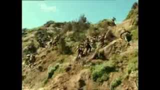 ANZAC mini series The Gallipoli Landing Scene 1915 [upl. by Anialram]