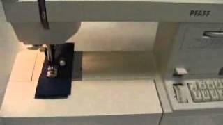 Pfaff 1151 Tipmatic Sewing Machine Demo [upl. by Nylac397]