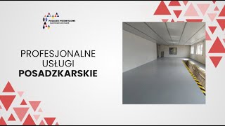 Usługi posadzkarskie Szydłowo Posadzki Przemysłowe Michałek [upl. by Naie86]