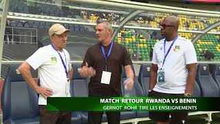 CONFERENCE DE PRESSE DE GERNOT ROHR APRES LES MATCHS FACE AU RWANDA [upl. by Clough]